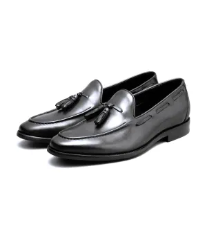 Aberdour Tassel Loafers Black