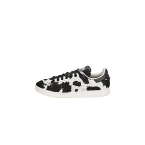 Adidas Stan Smith Cow Print Low-Top Sneakers Calf Hair Black Colour For Women