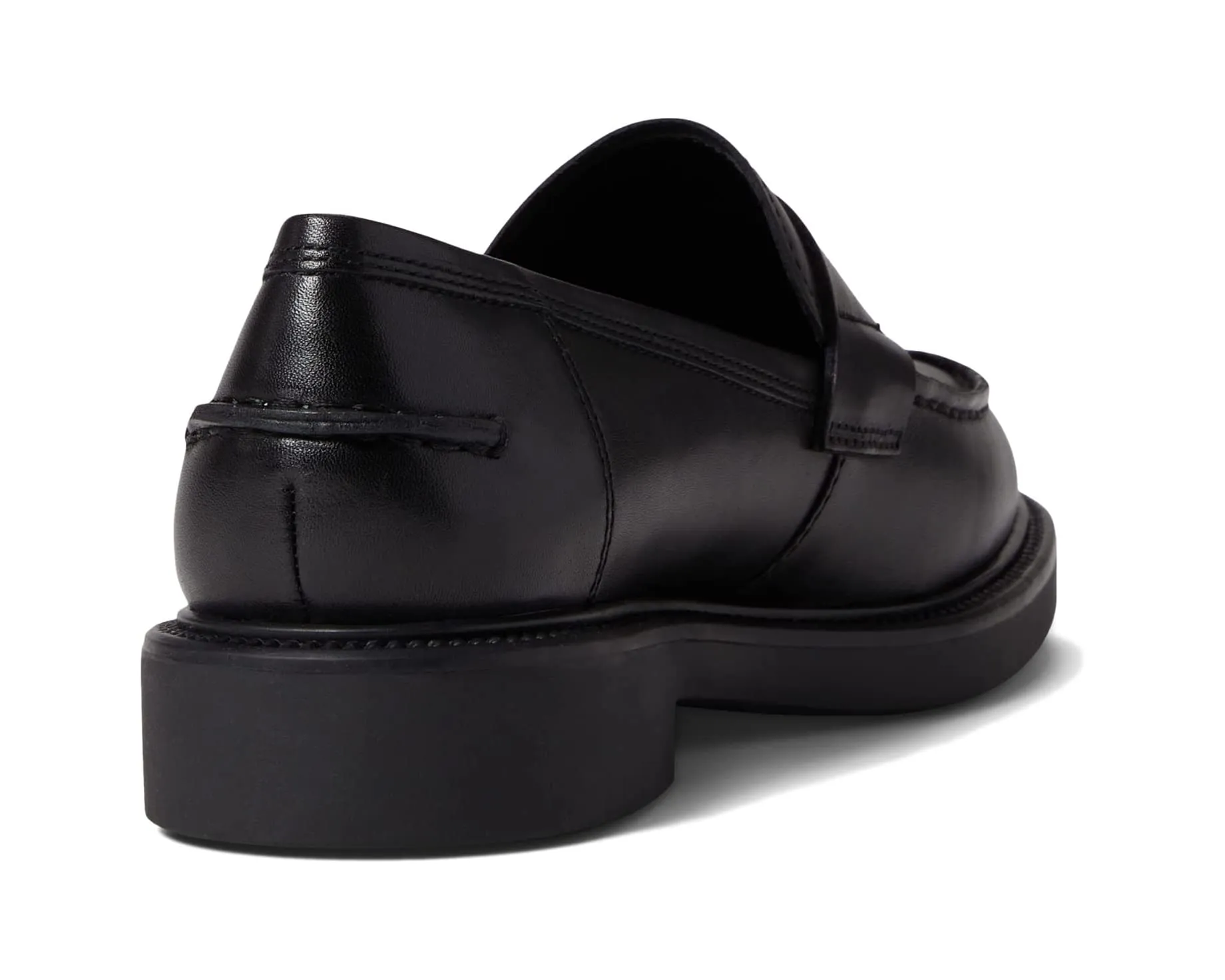 Alex W Leather Penny Loafer Vagabond Shoemakers, black