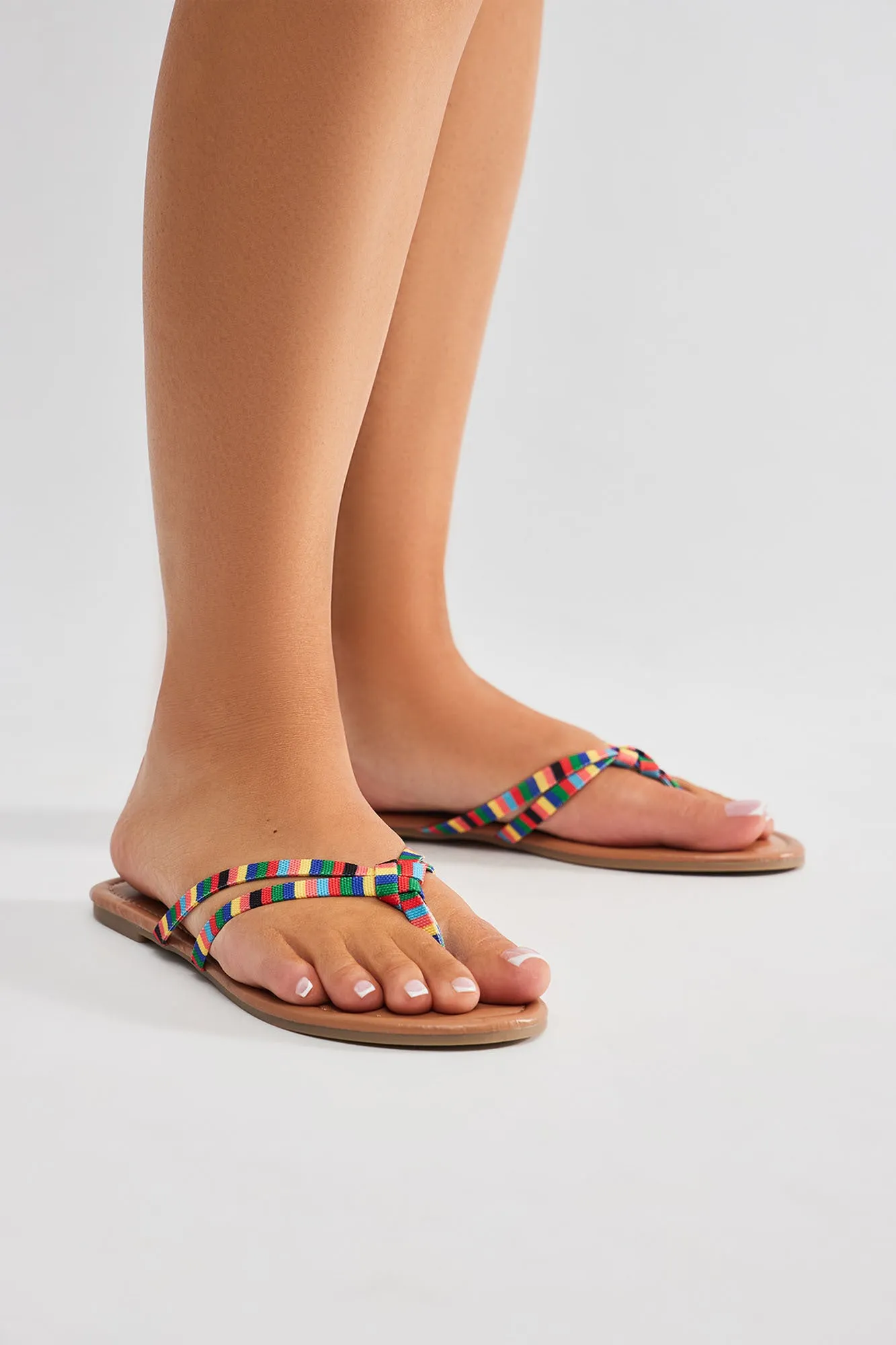 All Summer Long Flip Flops - Multi Color