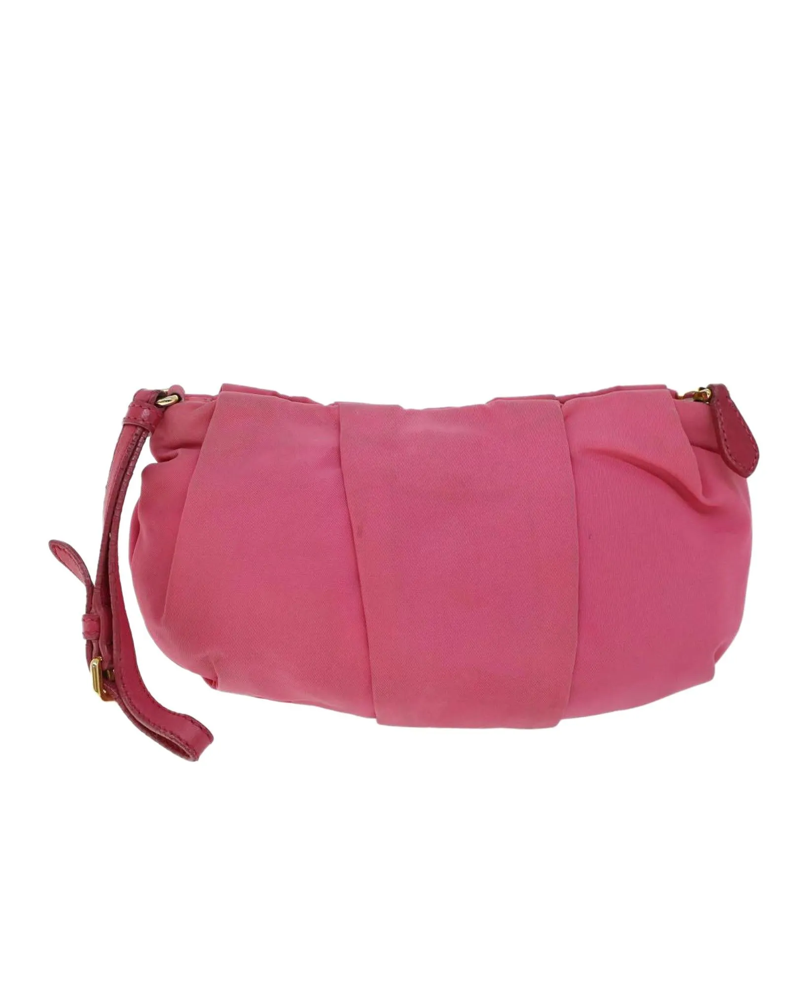 Authentic Pink Nylon Pouch