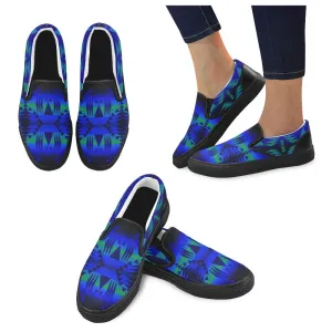 Between the Blue Ridge Mountains Men's Unusual Slip-on Canvas Shoes