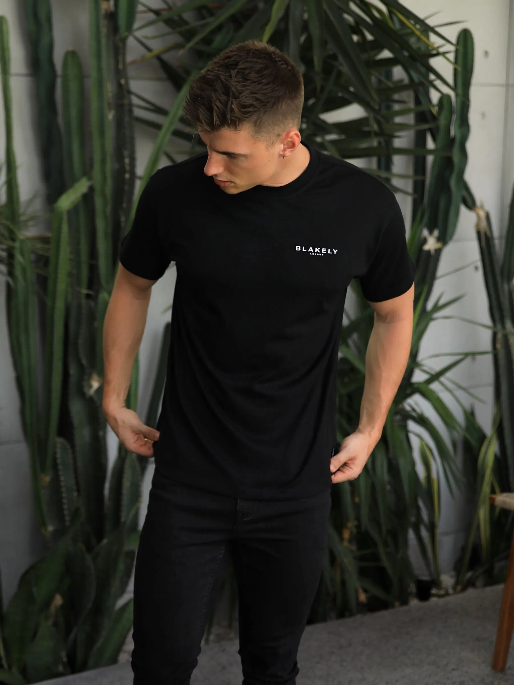 Blakely London Relaxed Fit T-Shirt - Black