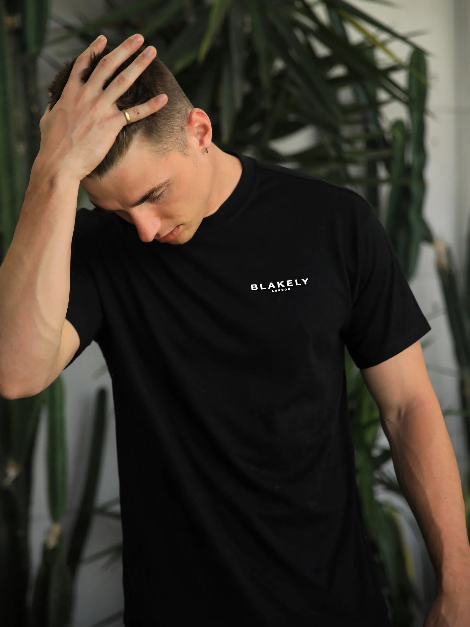 Blakely London Relaxed Fit T-Shirt - Black