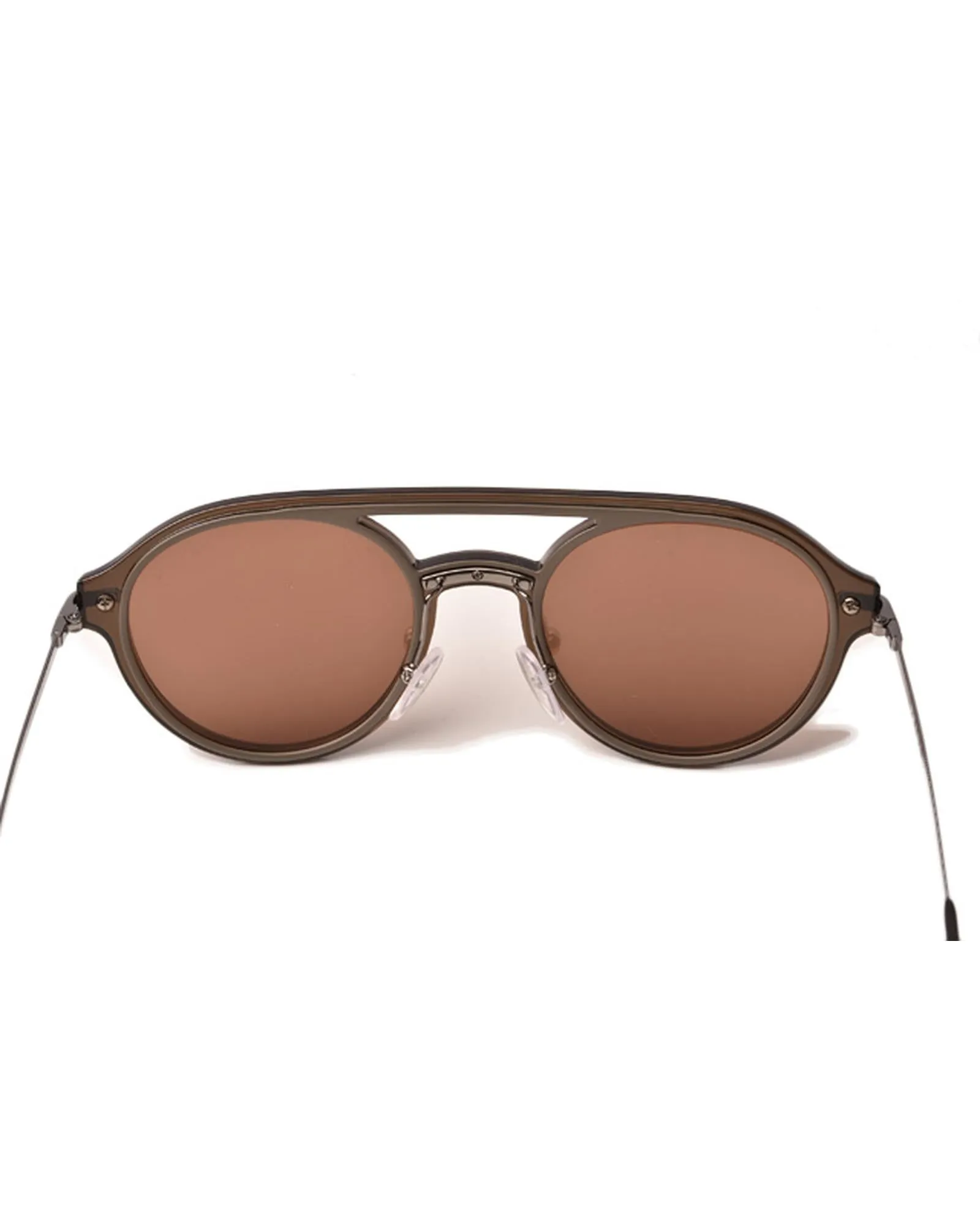 Brown Metal Sunglasses for Men and Women by Prada - Unused