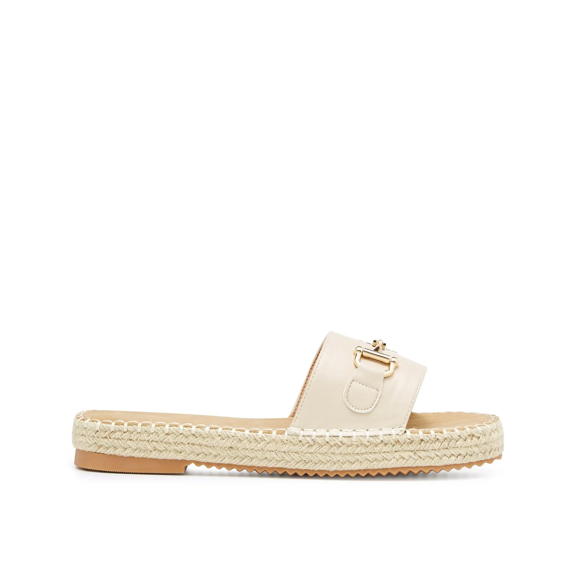 Cama Flat Espadrilles Beige