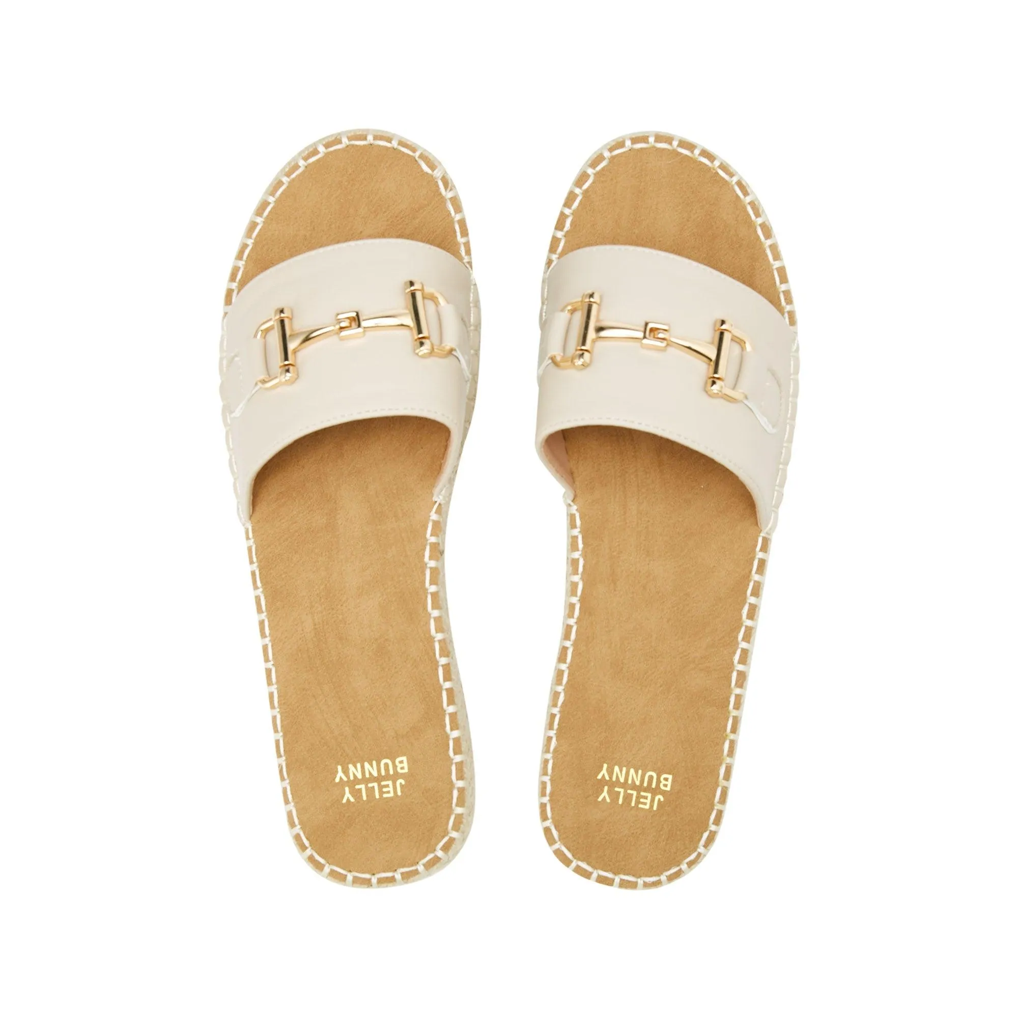 Cama Flat Espadrilles Beige