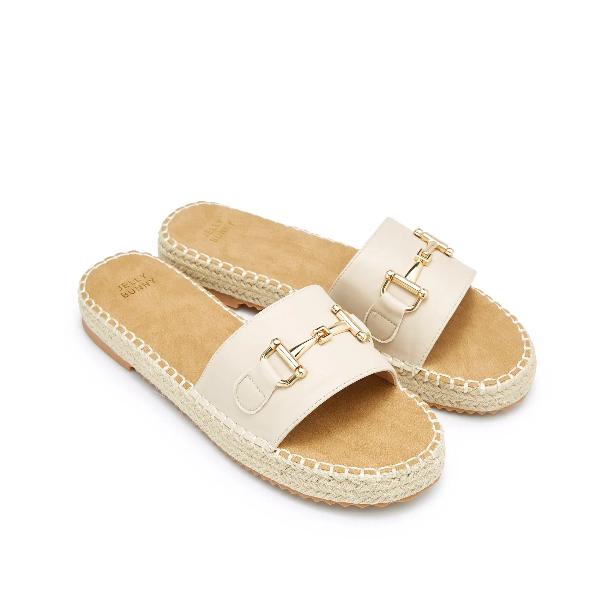 Cama Flat Espadrilles Beige