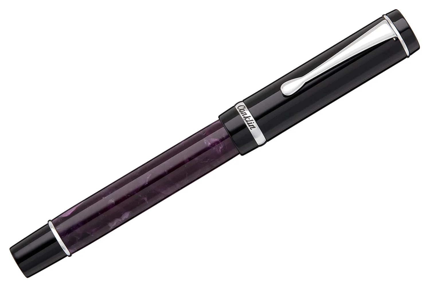 Conklin Duragraph Fountain Pen - Purple Nights