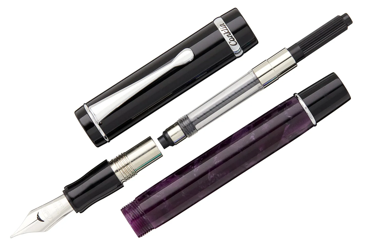 Conklin Duragraph Fountain Pen - Purple Nights