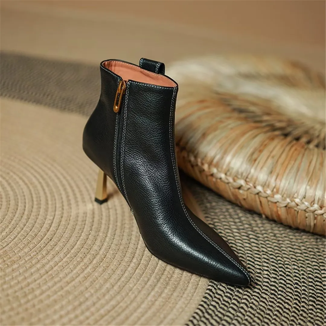 CrocElegance Pointed Winter Slip-Ons