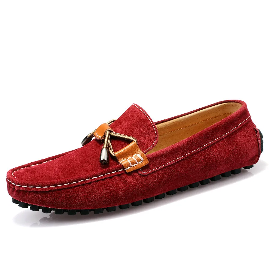 Elegant Suede Slip-On Loafers