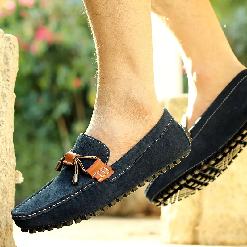 Elegant Suede Slip-On Loafers