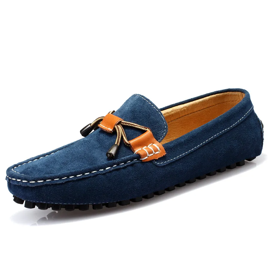 Elegant Suede Slip-On Loafers