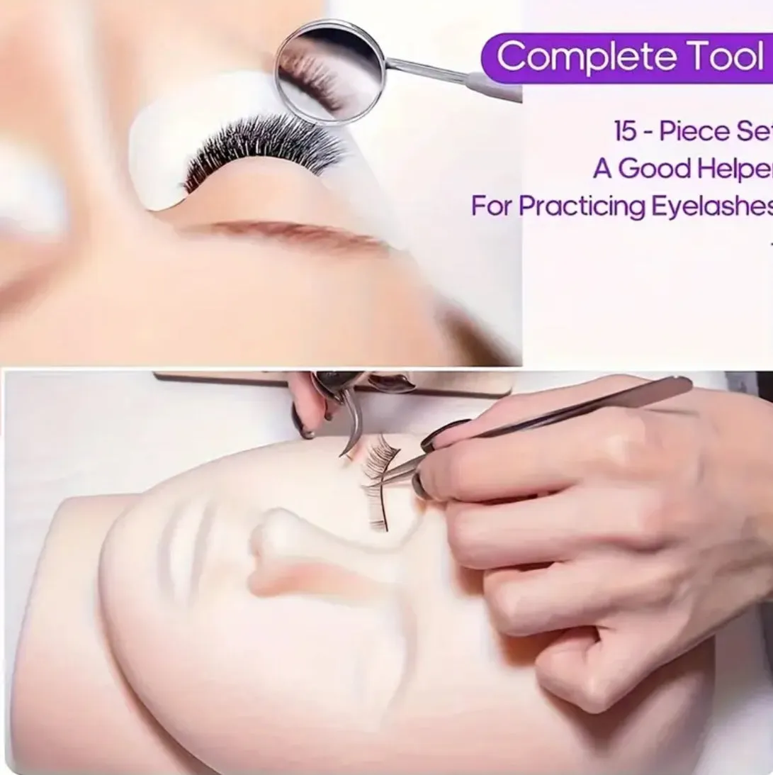 Eyelash Extension Training Kit