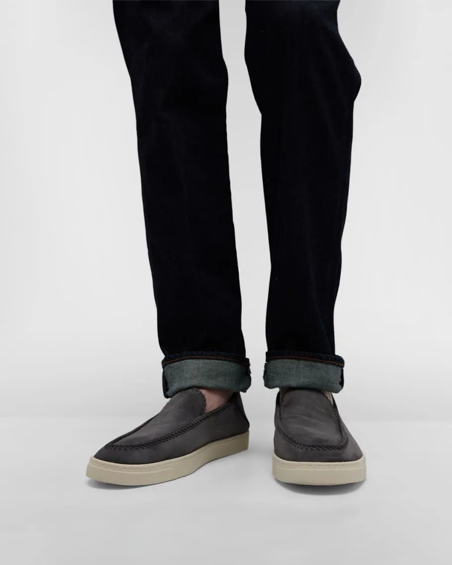 Giorgio Armani men's suede slip-ons