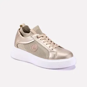 Glimmer Gold Platform Sneakers 0440700