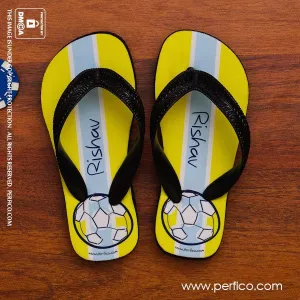 Goal © Personalized Flip Flops for Boys