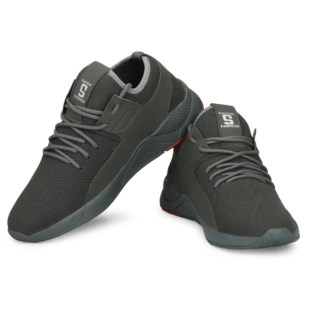 Grey Trending Sports Shoes For Outdoor Exercises & Games