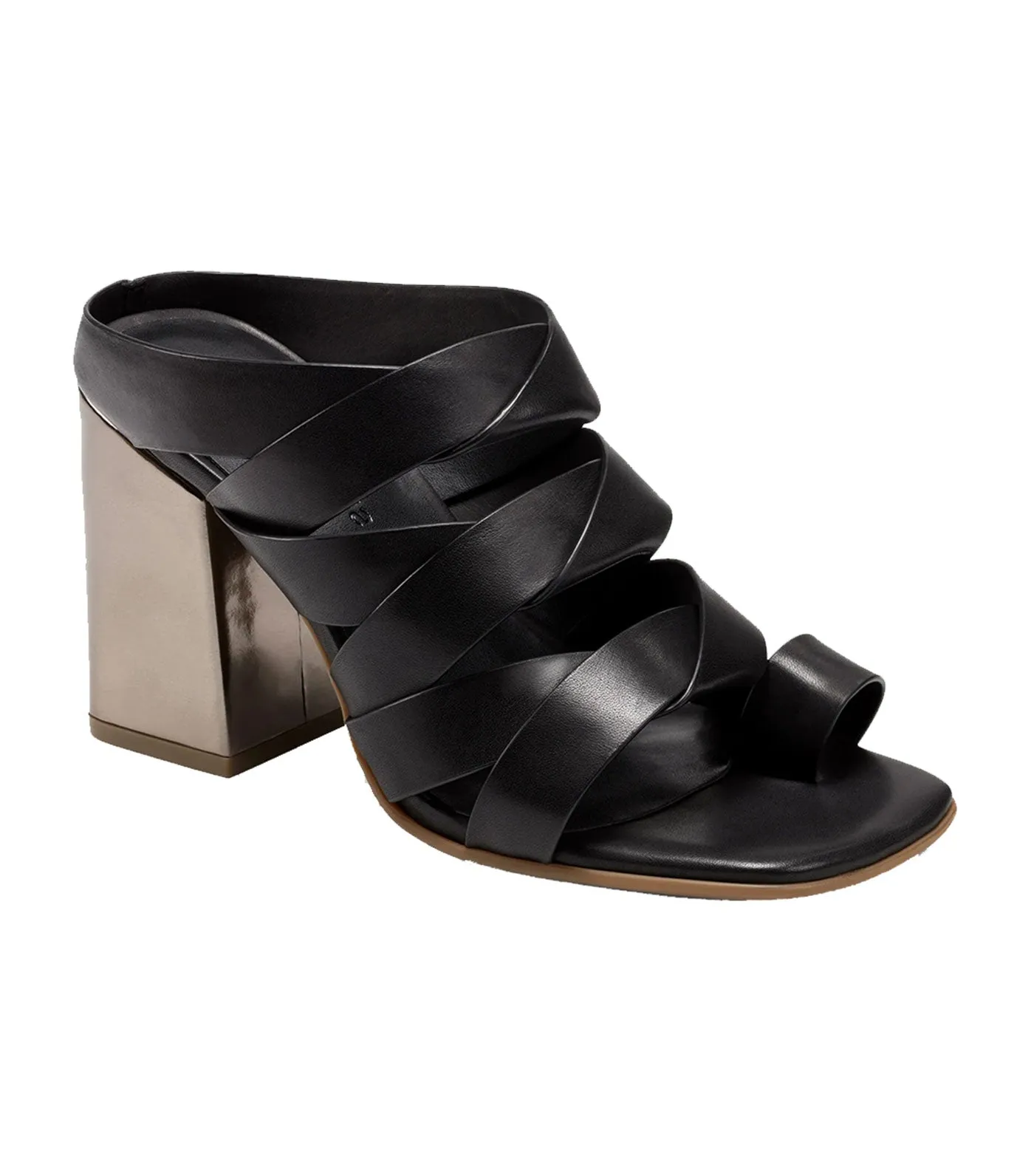 Harley Heel Sandals Black