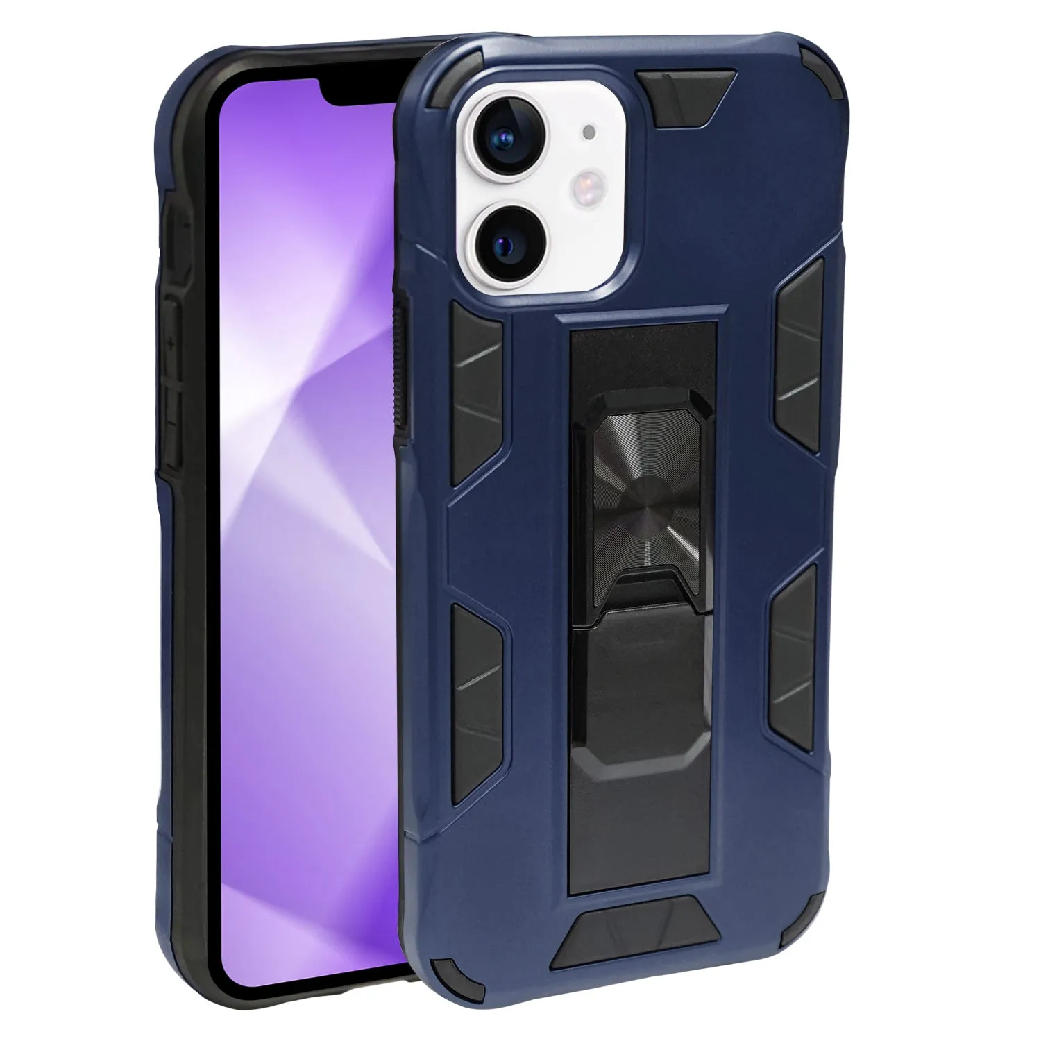 iPhone 12 Case - Heavy-Duty, Kickstand