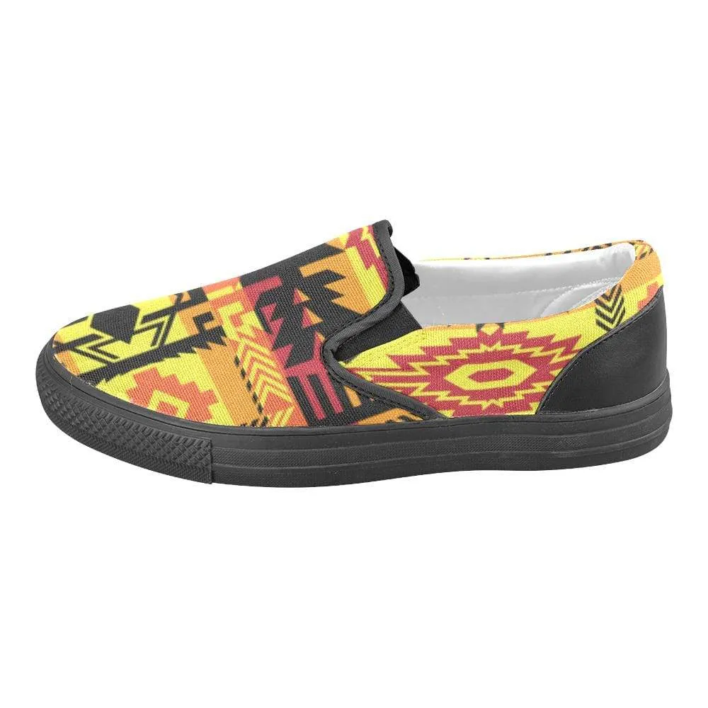 Journey of Generations Men's Unusual Slip-on Canvas Shoes