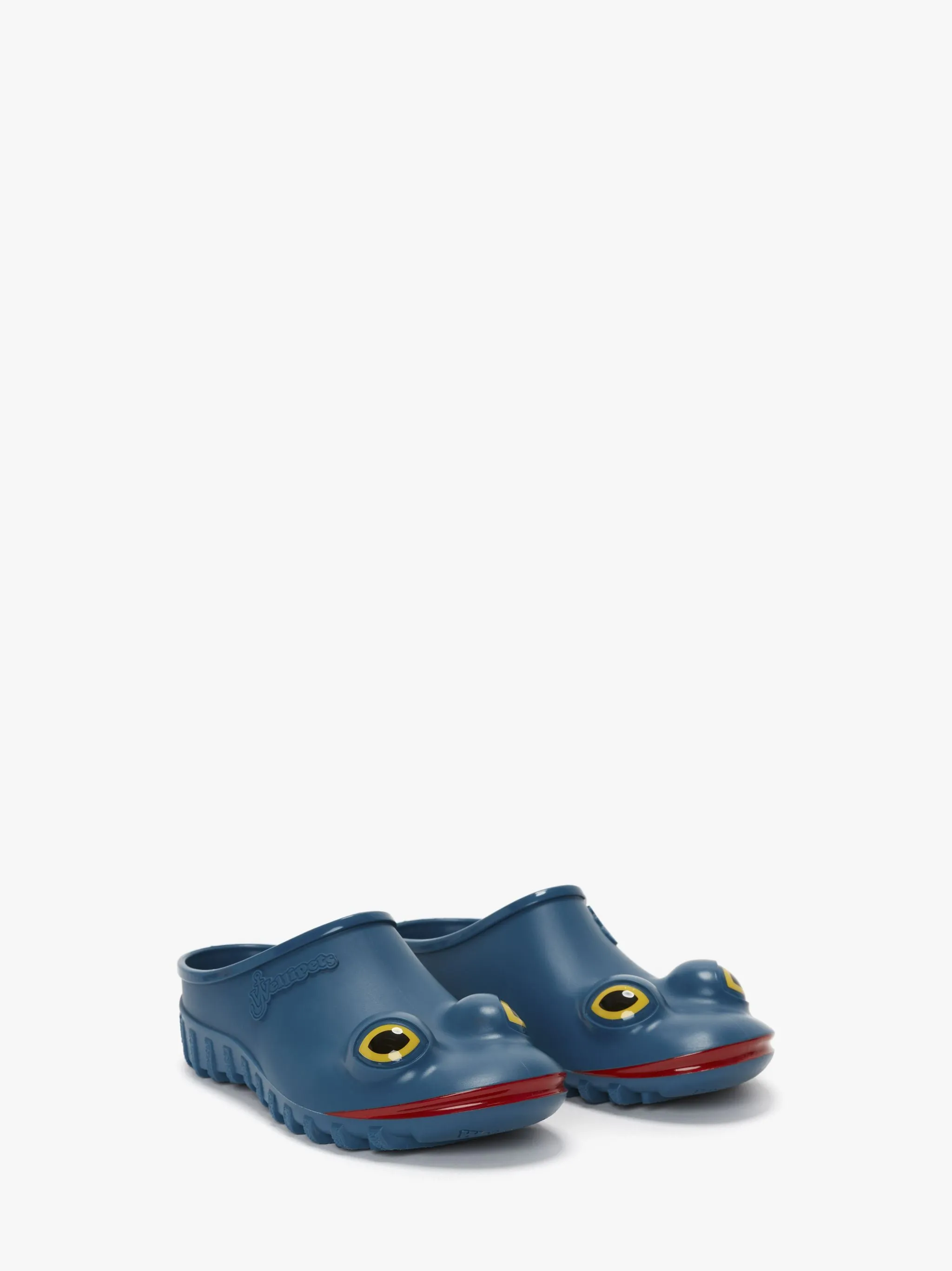 Blue JW Anderson x Wellipets Frog Loafers