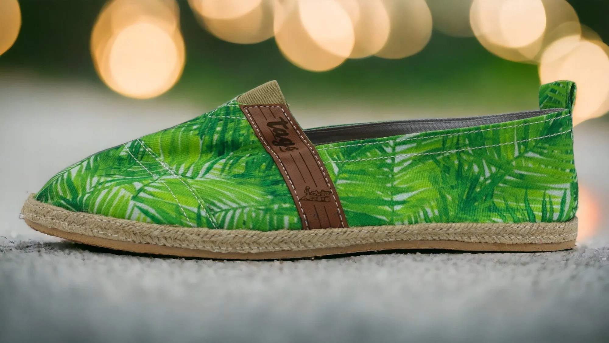 Kinder Espadrilles HOJAS PALMERAS