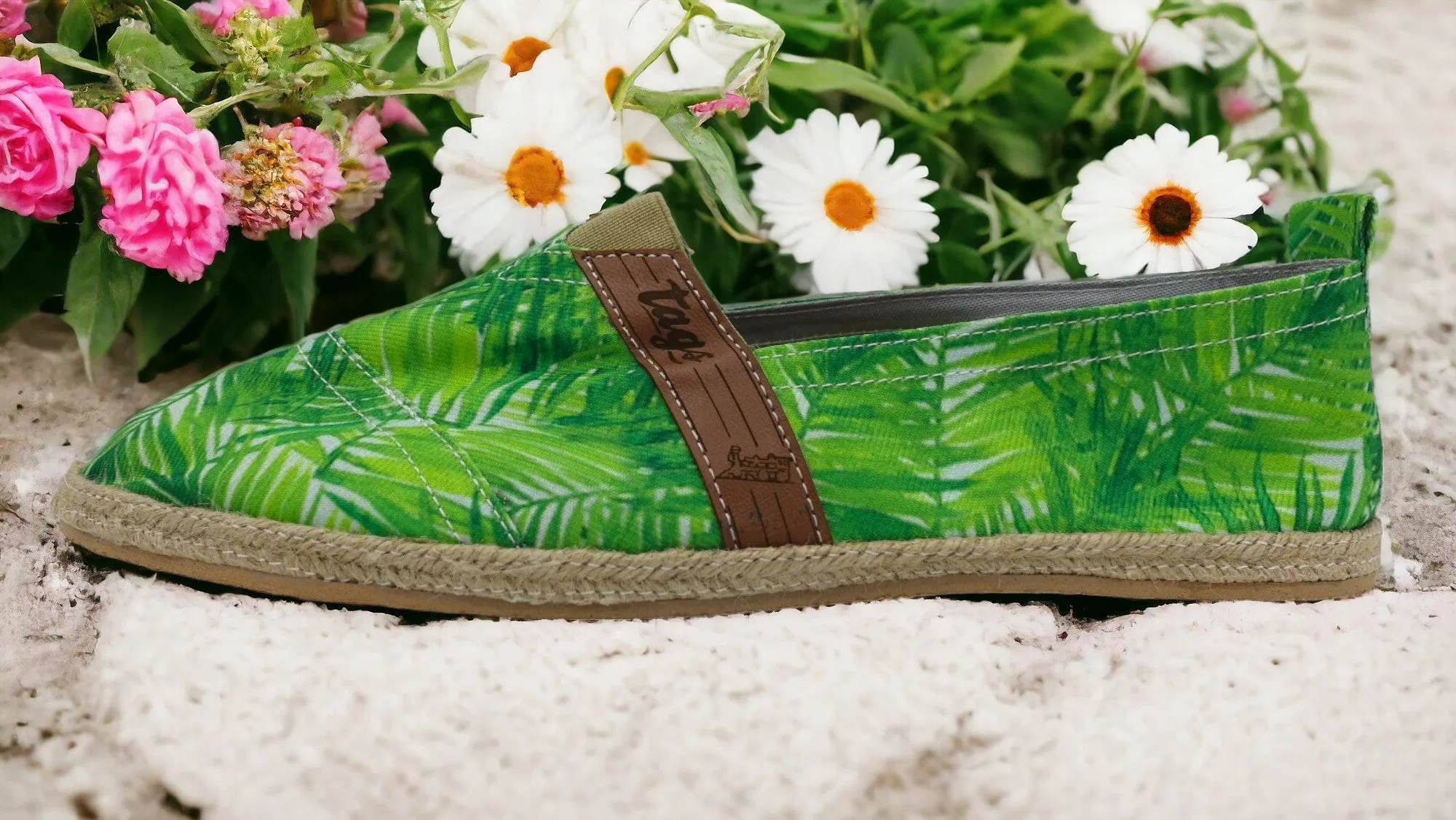 Kinder Espadrilles HOJAS PALMERAS