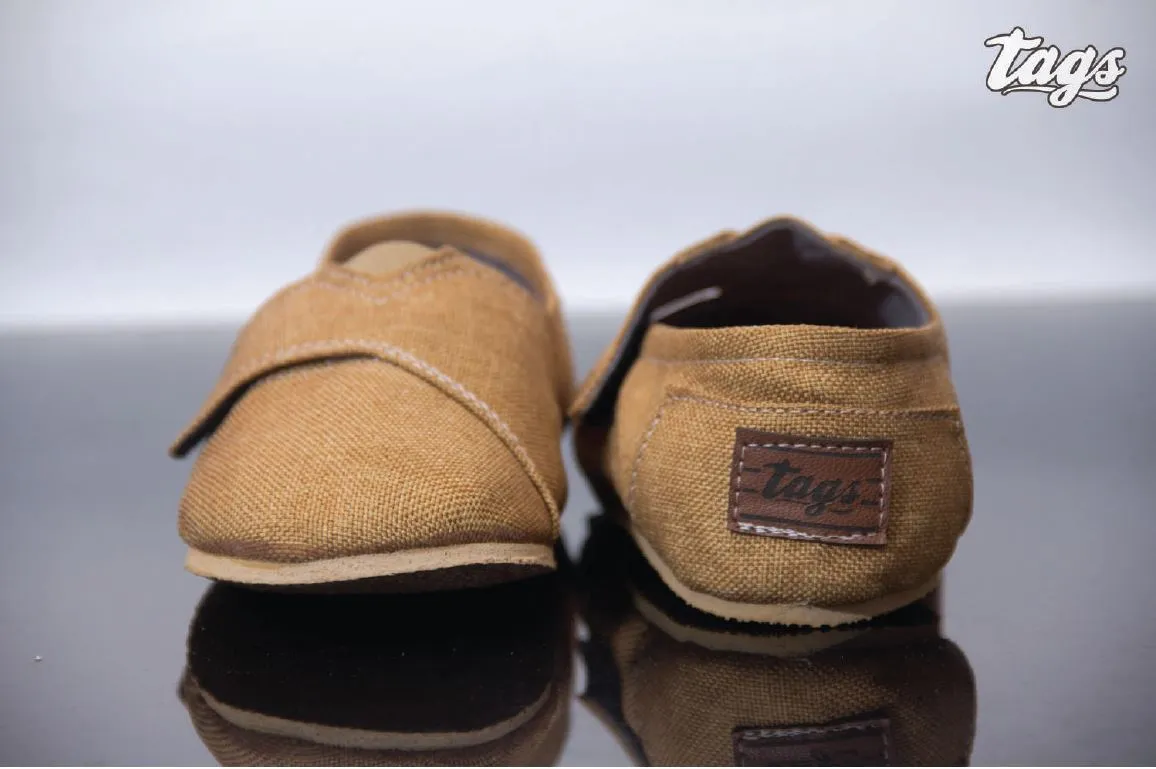 Kinder Espadrilles VELCROBEIGE (LINO)