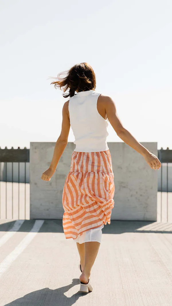 MAYA SKIRT - Peach