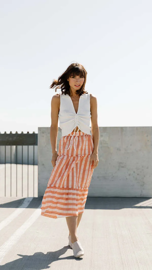 MAYA SKIRT - Peach