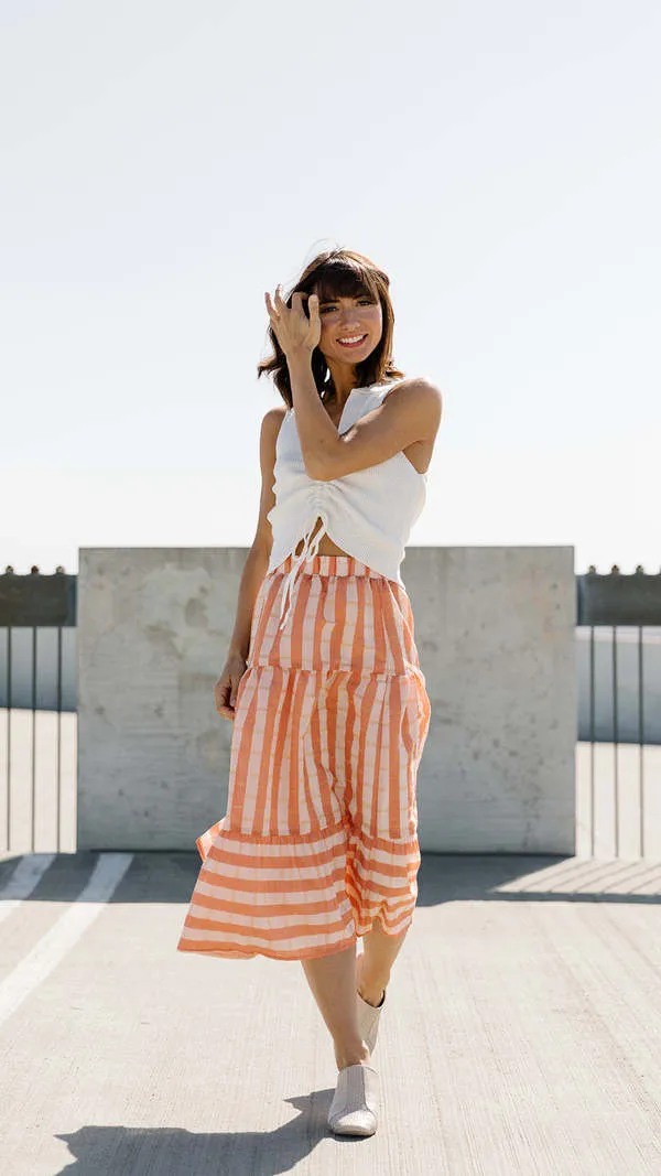 MAYA SKIRT - Peach