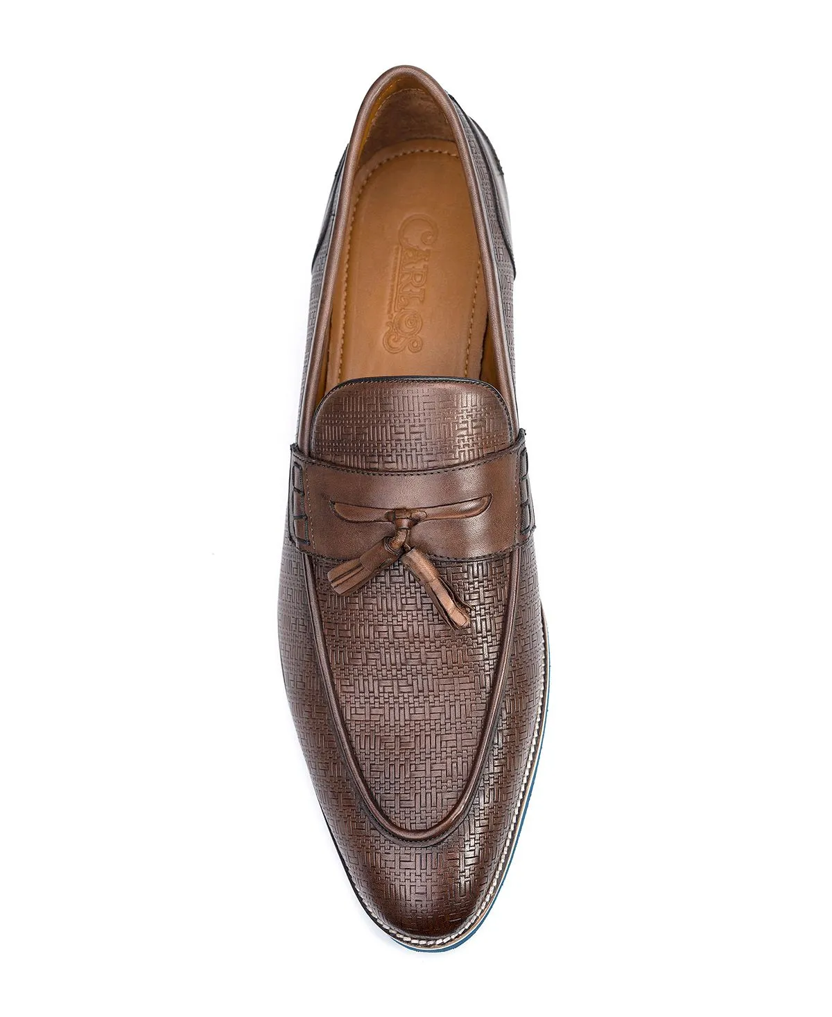 Men's penny loafers with tassels Garcia Carlos by Carlos Santana