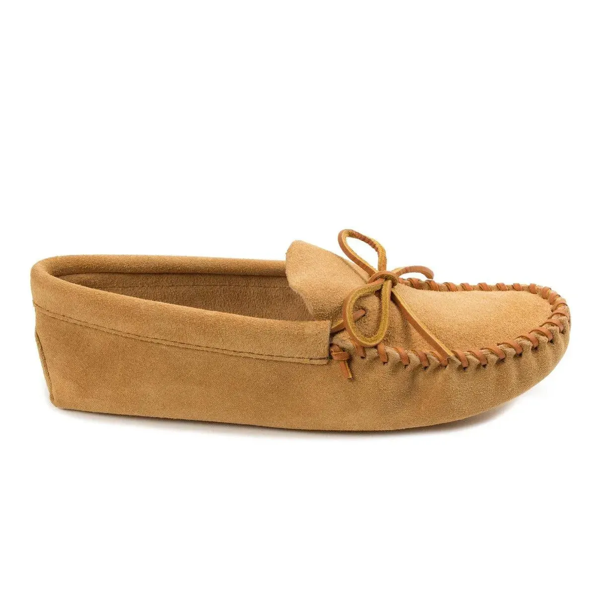 Minnetonka Leather Laced Softsole - Mens Moccasin