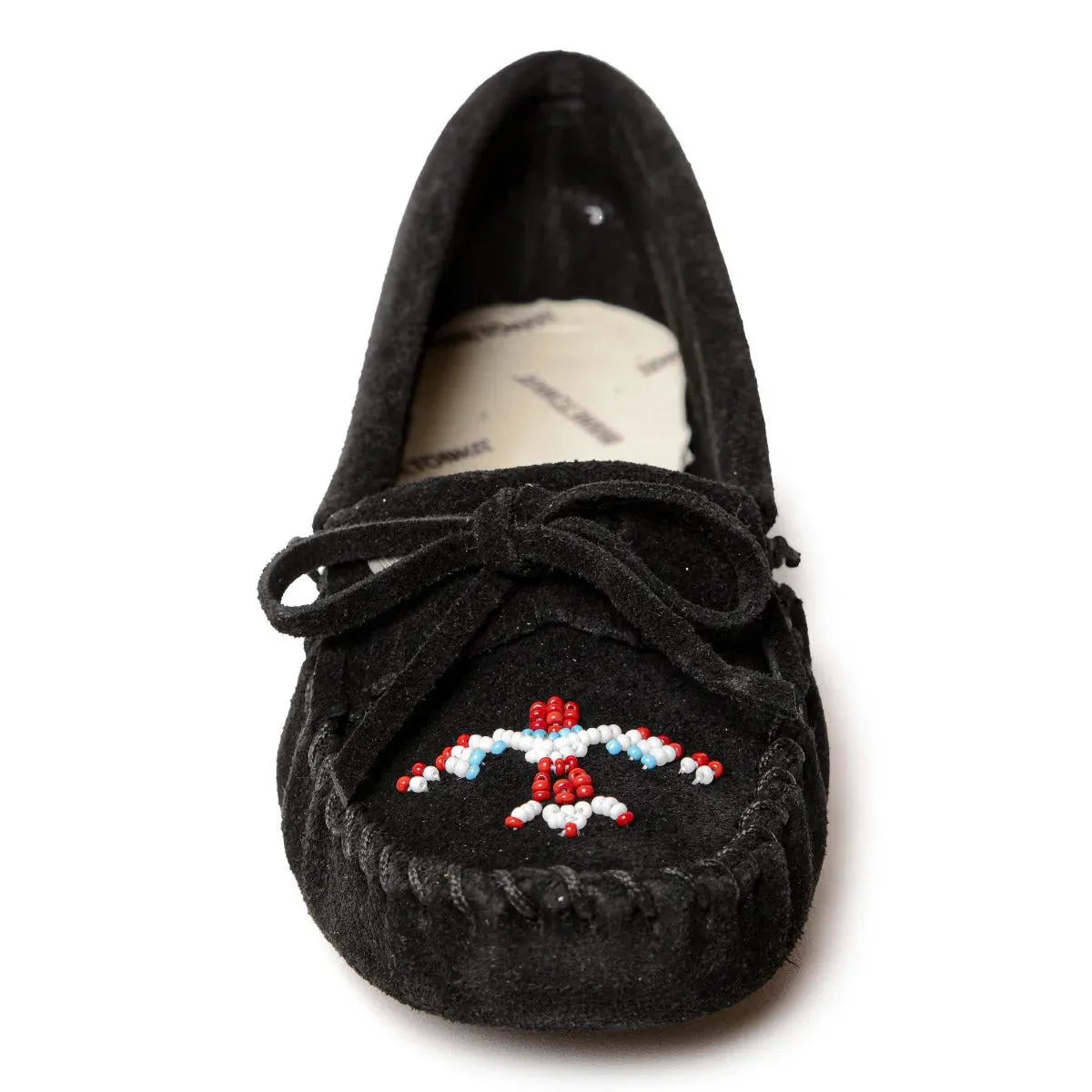 Minnetonka Thunderbird Animikii Softsole Suede - Womens Moccasin