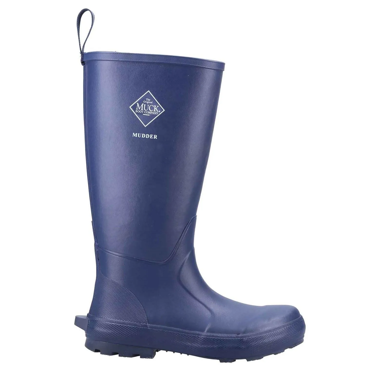 Muck Boots Mudder Tall Rubber Navy Wellington Boots