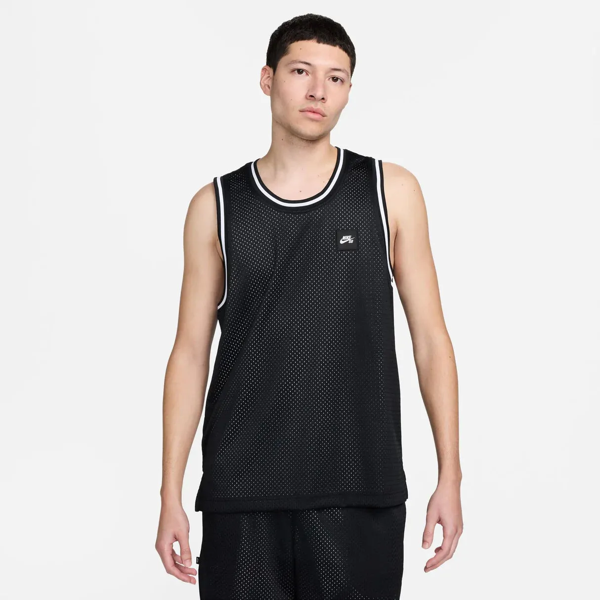 Nike SB Basketball Skate Jersey Reversible (Black/White)