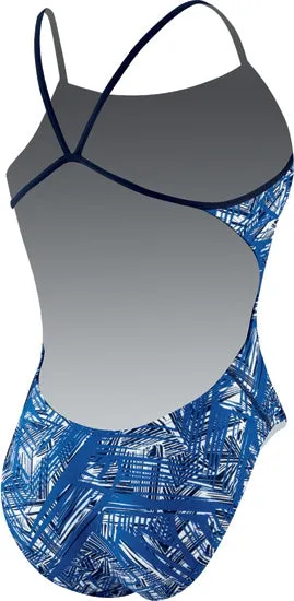 NIKE SWIM Female Scatter Brain Cut-Out Tank (34 Only)