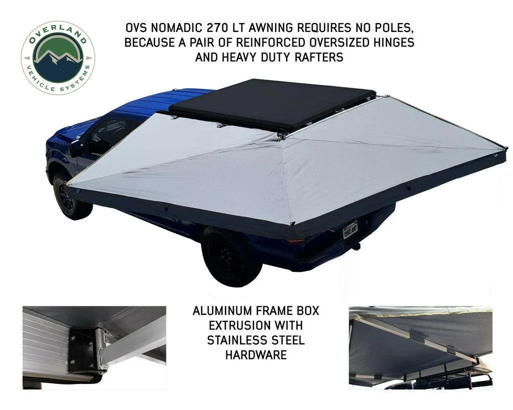 Nomadic LT 270 Awning & Wall 1, 2, & Mounting Brackets - Driver side