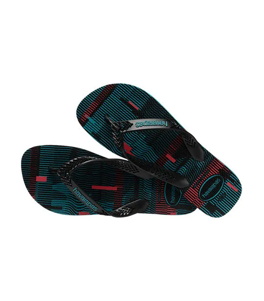 Power Light Flip Flops Vibe Green