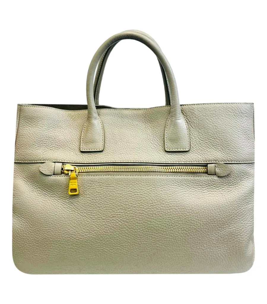 Prada 2Way Vitello Leather Bag