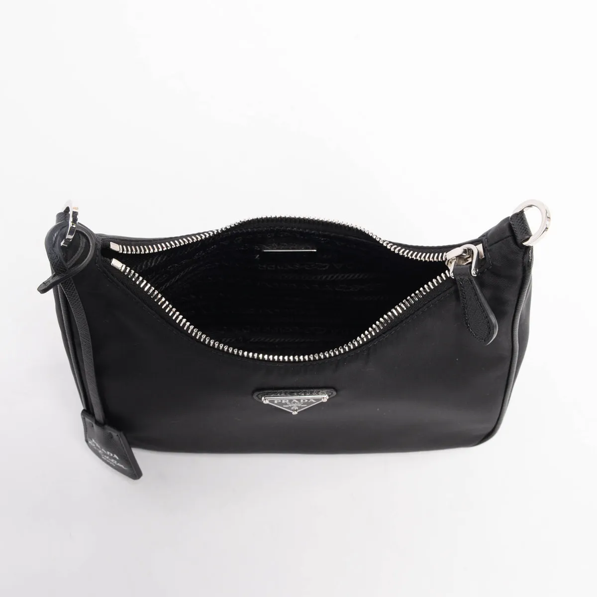 Prada Black Re-Nylon Re-Edition 2005 Bag