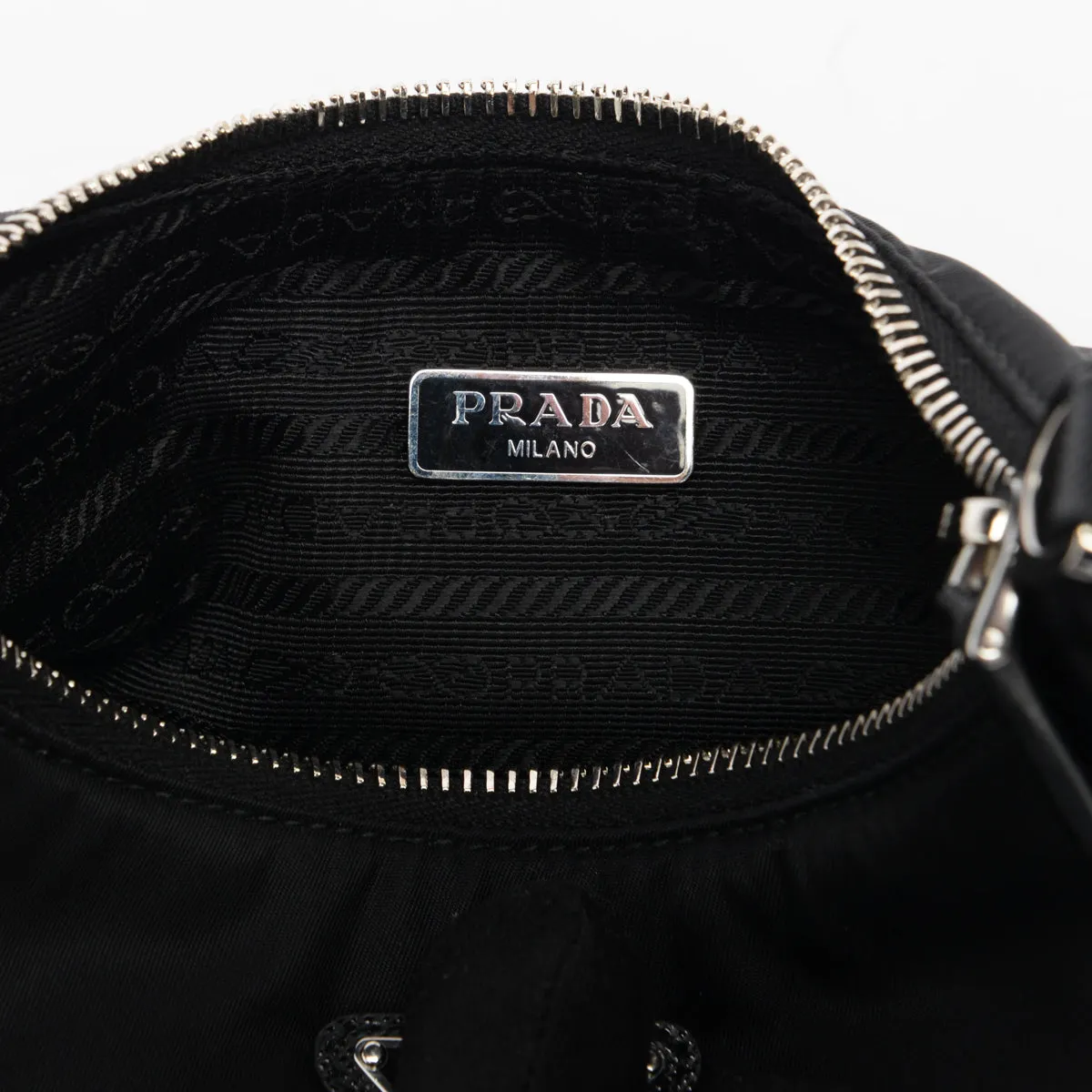 Prada Black Re-Nylon Re-Edition 2005 Bag