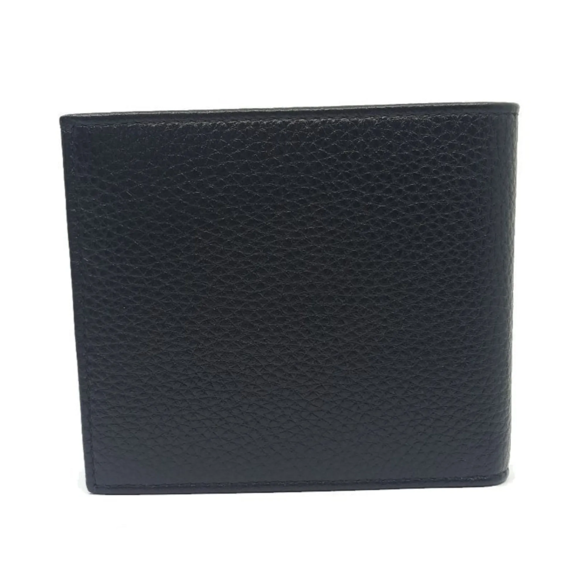 Prada Mens Bifold Nero Black Vitello Grain Leather Wallet