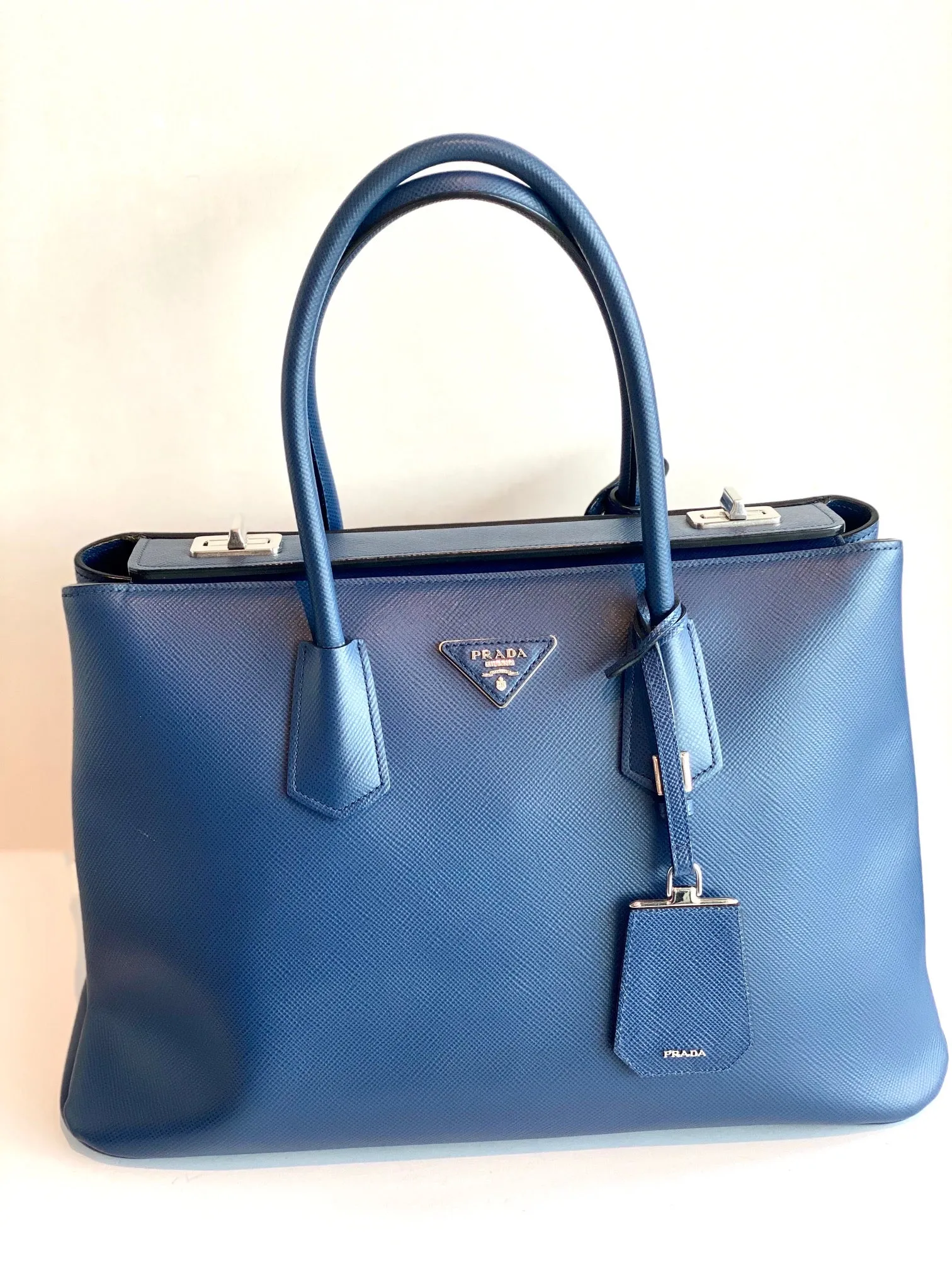 Prada Structured Leather Tote