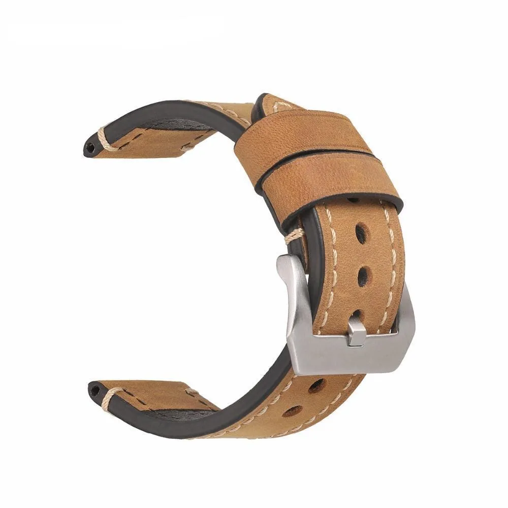 Retro Leather Straps Compatible with the Timberland 22mm Range