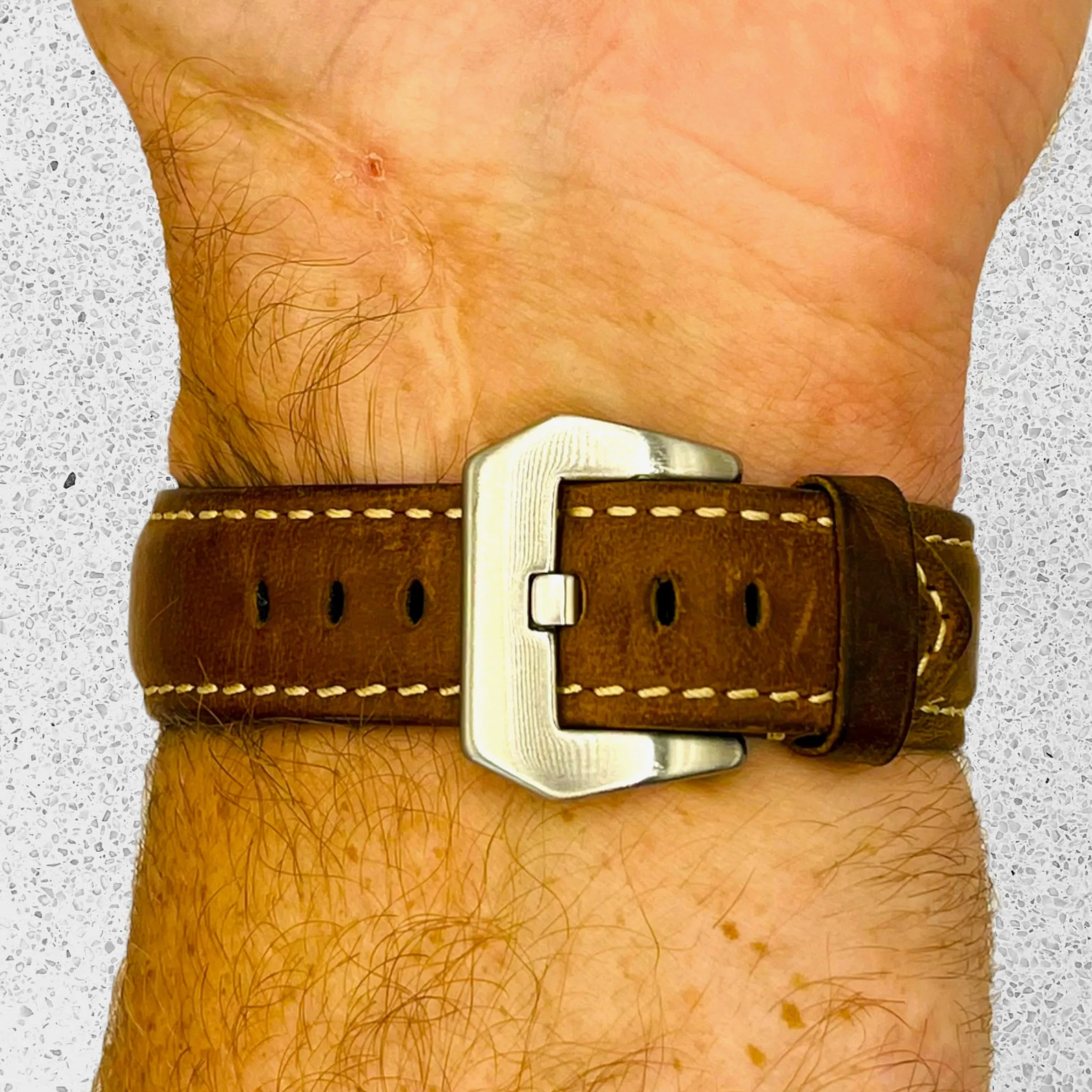 Retro Leather Straps Compatible with the Timberland 22mm Range