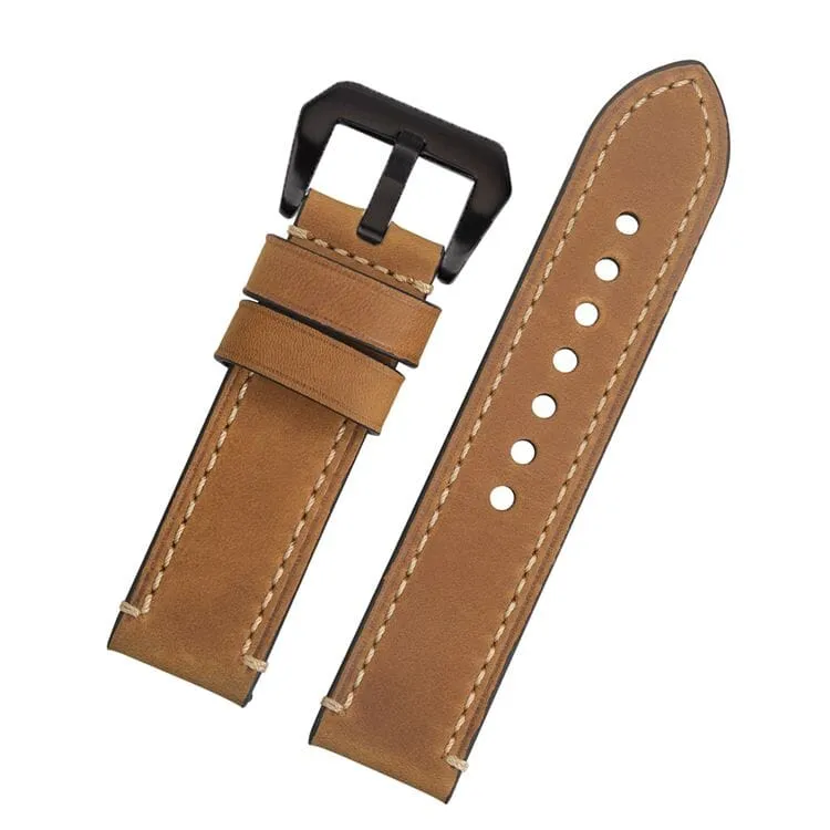 Retro Leather Straps Compatible with the Timberland 22mm Range