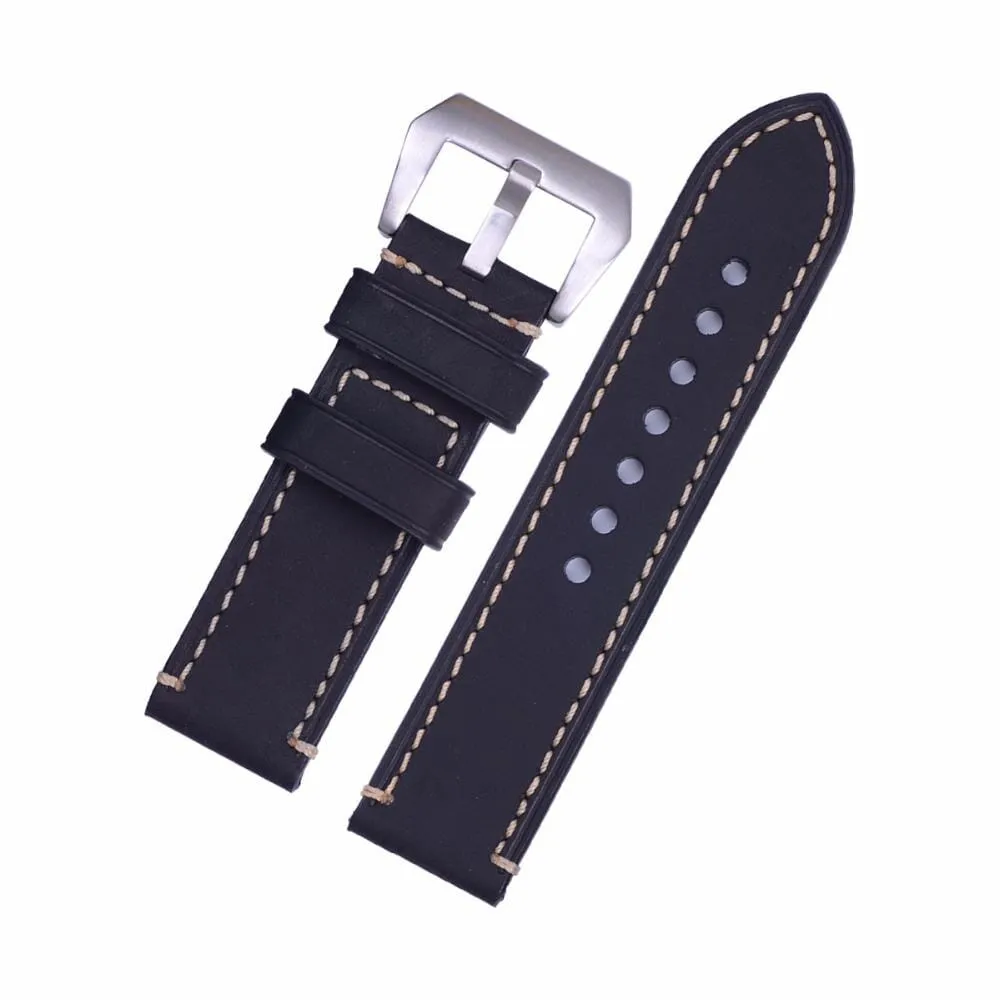 Retro Leather Straps Compatible with the Timberland 22mm Range